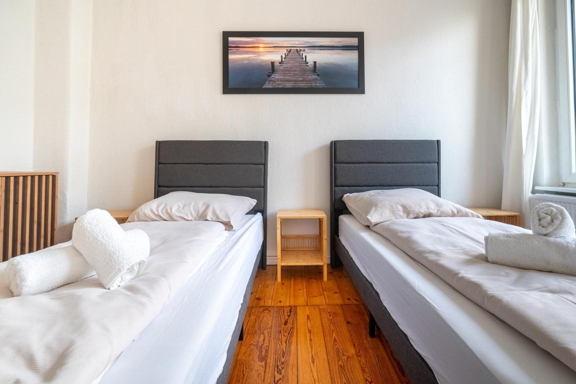 Grosses Apartment Mit 2 Balkonen Zentral Am Nordertor เฟลนส์บวร์ก ภายนอก รูปภาพ