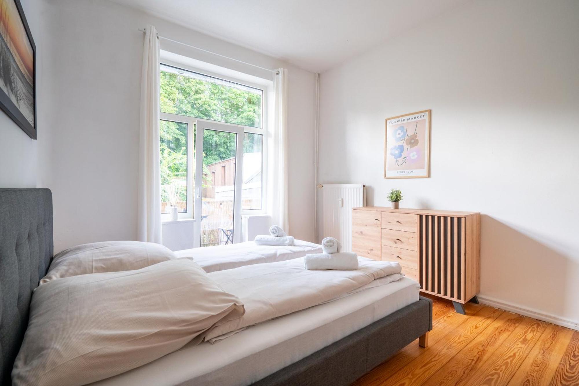 Grosses Apartment Mit 2 Balkonen Zentral Am Nordertor เฟลนส์บวร์ก ภายนอก รูปภาพ
